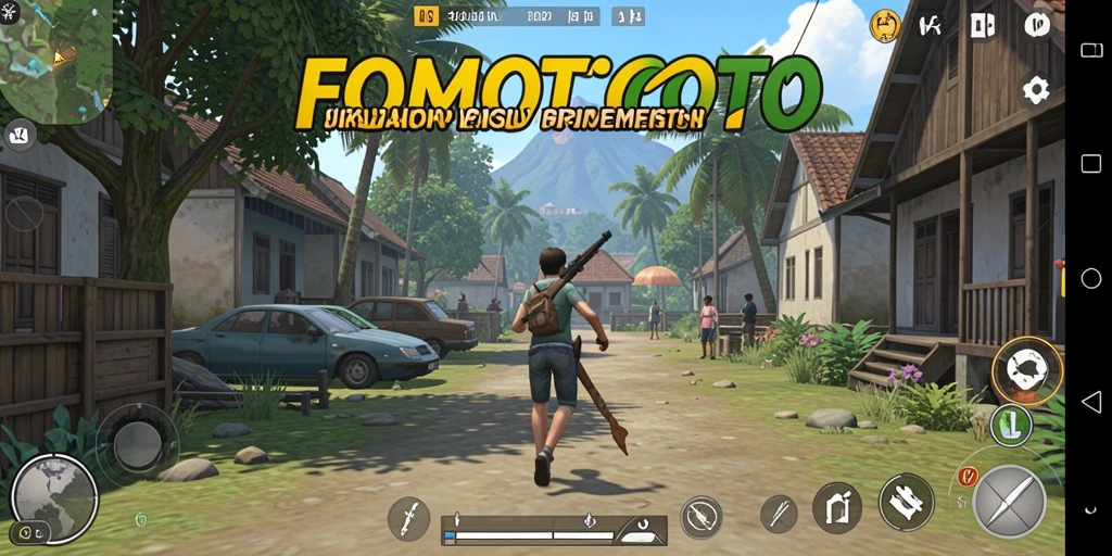Tampilan gameplay <strong>FOMOTOTO</strong> yang mencerminkan kehidupan virtual yang menarik.