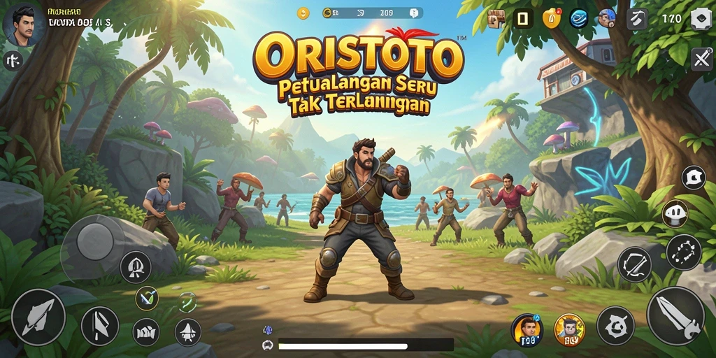Cuplikan gameplay ORISTOTO yang penuh petualangan seru.