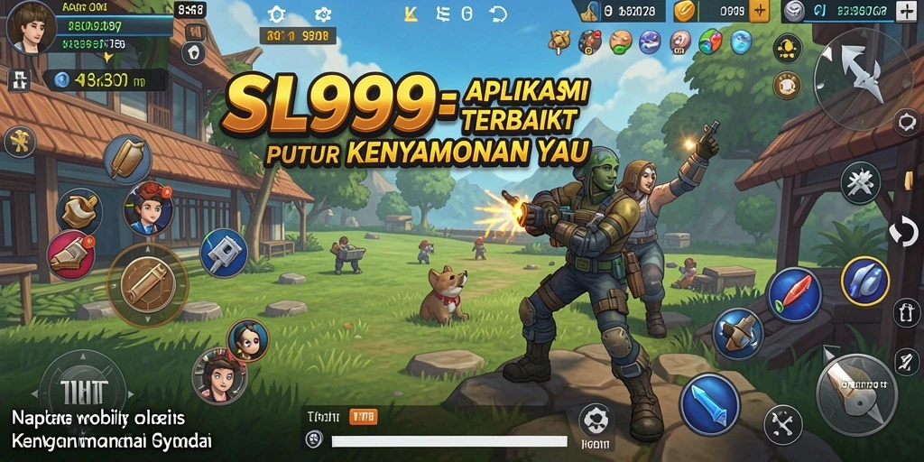 Tampilan utama SL999 dengan fitur pengelolaan tugas yang lengkap.